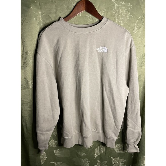 The North Face Woman's Small Sweater Beige Circular Design - Picture 1 of 8